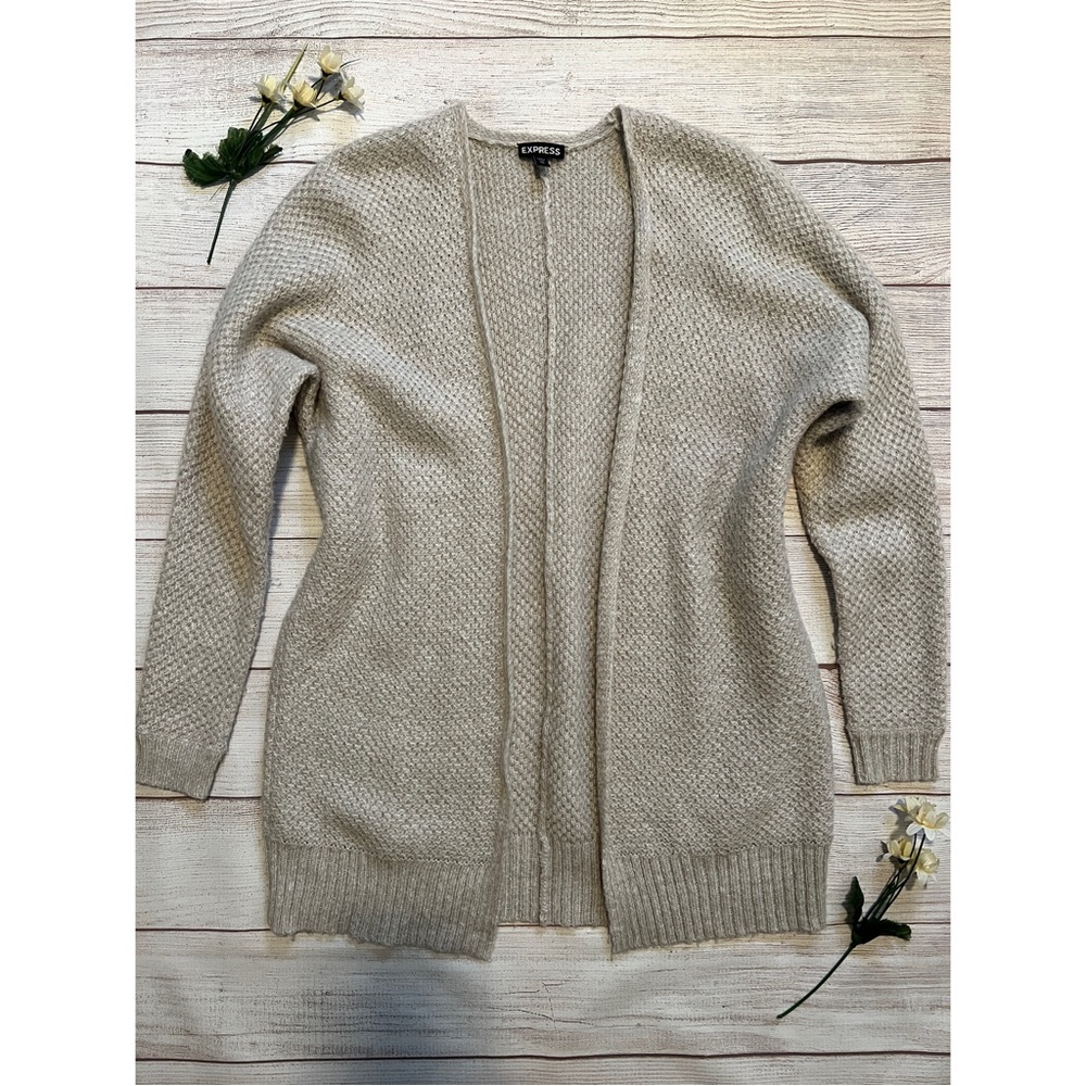 EXPRESS Open Front Knit Cardigan
